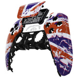 eXtremeRate Impression UK Flag Touchpad Front Housing Shell Compatible with ps5 Controller BDM-010/020/030/040, DIY Replacement Shell Custom Touch Pad Cover Compatible with ps5 Controller - ZPFT1054G3