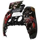 eXtremeRate Rage of Asura Touchpad Front Housing Shell Compatible with ps5 Controller BDM-010 BDM-020 BDM-030, DIY Replacement Shell Custom Touch Pad Cover Compatible with ps5 Controller - ZPFT1073G3