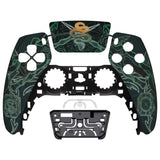 eXtremeRate Serpent Totem Touchpad Front Housing Shell Compatible with ps5 Controller BDM-010/020/030/040, DIY Replacement Shell Custom Touch Pad Cover Compatible with ps5 Controller - ZPFT1085G3