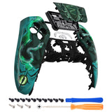 eXtremeRate Eye of the Serpent Touchpad Front Housing Shell Compatible with ps5 Controller BDM-010/020/030/040, DIY Replacement Shell Custom Touch Pad Cover Compatible with ps5 Controller - ZPFT1086G3