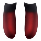 eXtremeRate Shadow Red Front Shell Housing Faceplates Back Panels for Xbox One X & One S Controller - ZSXOFX10