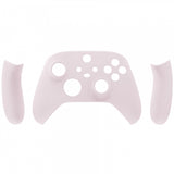 eXtremeRate Cherry Blossoms Pink Replacement Handles Shell for Xbox Series X Controller, Custom Side Rails Panels Front Housing Shell Faceplate for Xbox Series S Controller - Controller NOT Included - ZX3P312
