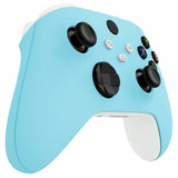 eXtremeRate Heaven Blue Replacement Handles Shell for Xbox Series X Controller, Custom Side Rails Panels Front Housing Shell Faceplate for Xbox Series S Controller - Controller NOT Included - ZX3P313