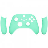eXtremeRate Mint Green Replacement Handles Shell for Xbox Series X Controller, Custom Side Rails Panels Front Housing Shell Faceplate for Xbox Series S Controller - Controller NOT Included - ZX3P314