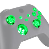 eXtremeRate Multi-Colors Luminated D-pad Thumbsticks Start Back Sync ABXY Buttons for Xbox Series X/S Controller, 7 Colors 9 Modes DTF LED Kit for Xbox Series X/S Controller - Controller NOT Included - X3LED02